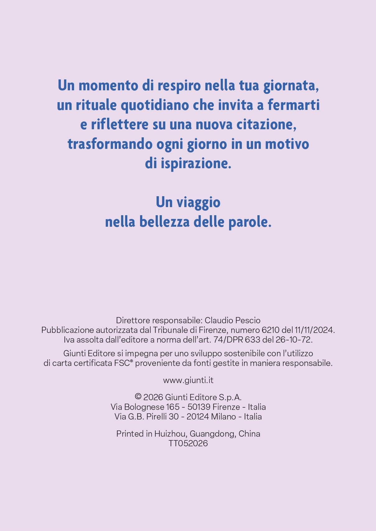 Calendario letterario 2027
